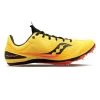 Saucony Men's Ballista MD Track Spike - Vizigold/Vizired- Regular (D) -Shoe Zone Shop S29071 16 1