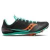 Saucony Men's Ballista Track Spike- Black/Cool Mint - Regular (D) 2 Saucony Men's Ballista Track Spike- Black/Cool Mint - Regular (D) -Shoe Zone Shop S29071 26 1