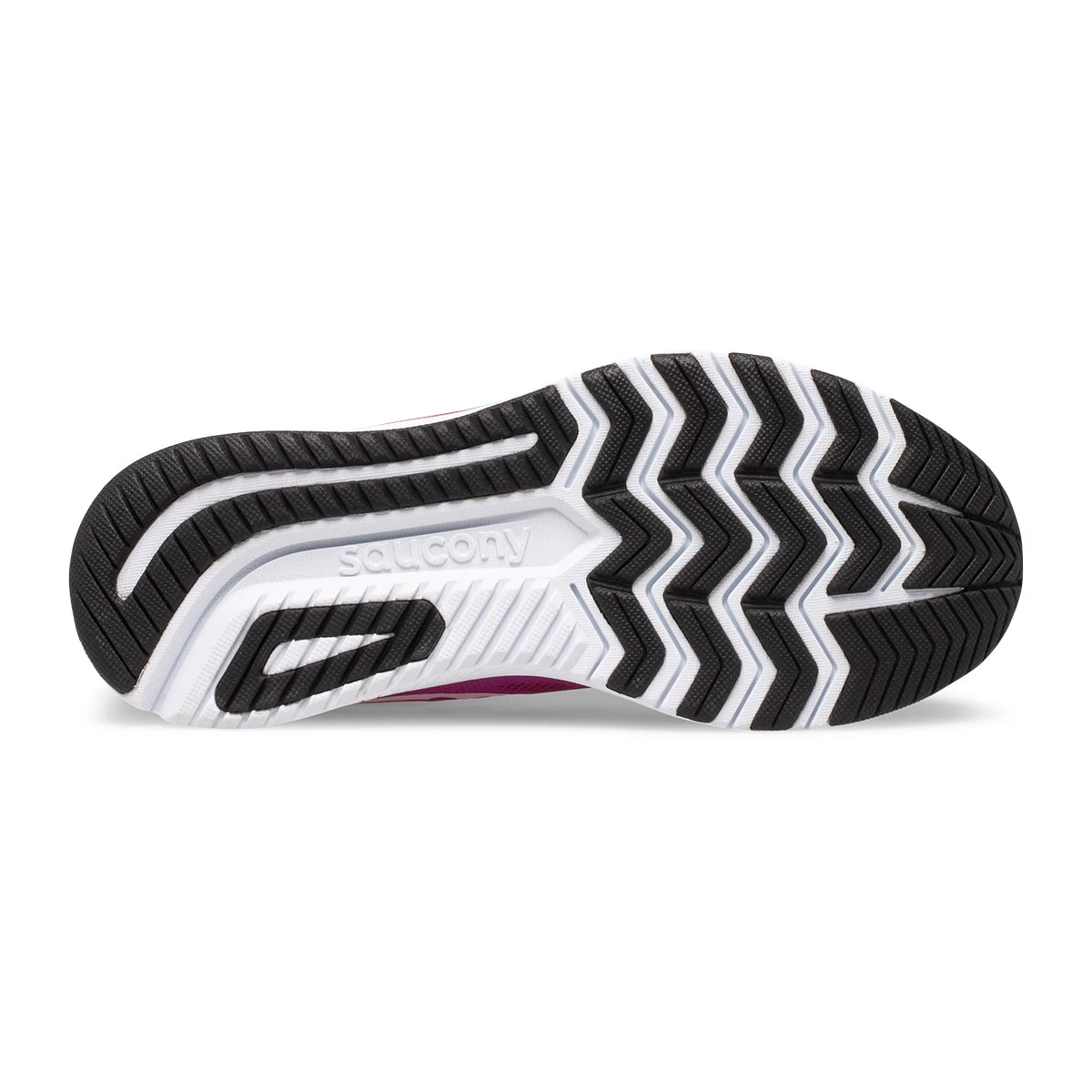 Saucony Youth Ride 14 Running Shoe - Pink 7 Saucony Youth Ride 14 Running Shoe - Pink - Image 5