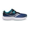 Saucony Youth Ride 15 Running Shoe - Twilight/Black -Shoe Zone Shop SK266068 3 ride