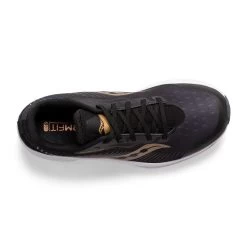 Saucony Youth Endorphin Running Shoe - Black/Gold -Shoe Zone Shop SK266073 5