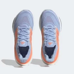 ADIDAS Women's Ultraboost Light Running Shoe - Blue Dawn/Coral Fusion/Blue Fusion - Regular (B) -Shoe Zone Shop Ultraboost Light Running Shoes Blue HQ6347 02 standard hover