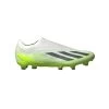 ADIDAS Unisex X Crazyfast .1 Laceless FG Soccer Cleat - Cloud White / Core Black / Lucid Lemon - Regular (D) -Shoe Zone Shop X CRAZYFAST.1 LL FG White GY7378 HM4
