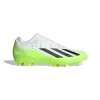 ADIDAS Unisex X Crazyfast .3 FG Cleats- Cloud White / Core Black / Lucid Lemon- Regular (D) -Shoe Zone Shop X Crazyfast.3 Firm Ground Cleats White HQ4534 01 standard hover