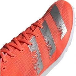 ADIDAS Women's Distancestar Track Spike - Signal Coral/Silver/White- Regular (B) -Shoe Zone Shop adidas distancestar spikes ee4671 details 1 1FW4871