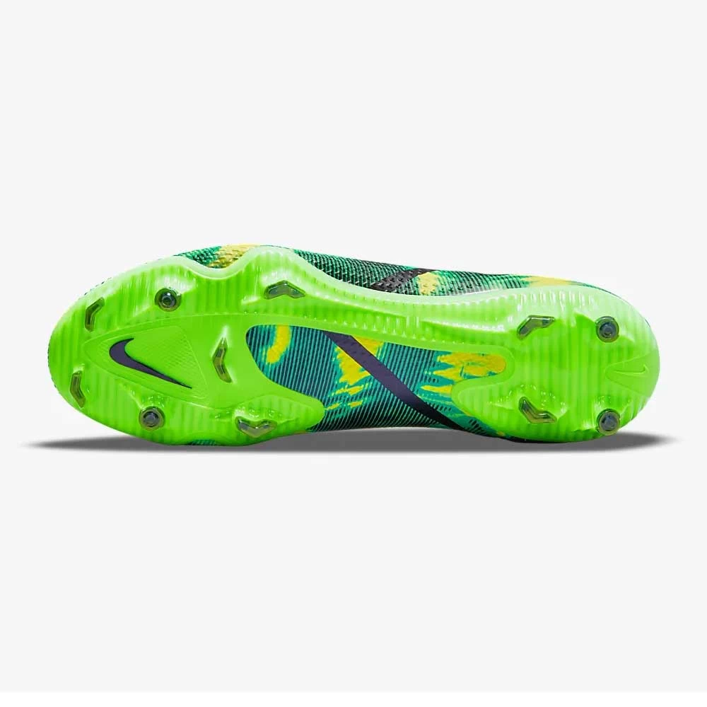 Nike Unisex Phantom GT2 Pro SW FG Soccer Shoe - Black/MTLC Platinum Green-Regular (D) 10 Nike Unisex Phantom GT2 Pro SW FG Soccer Shoe - Black/MTLC Platinum Green-Regular (D) - Image 8