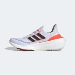 ADIDAS Women's Ultraboost Light Running Shoe- Ftwr White/Core Black/Solar Red- Regular (B) -Shoe Zone Shop b7a1e58885504dc48e5daf6901309dc2 9366