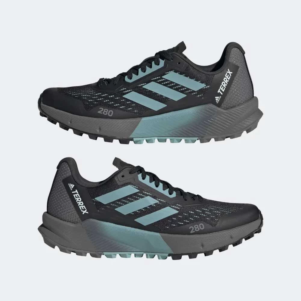 ADIDAS Women's Terrex Agravic Flow 2 Trail Shoe- Core Black/Mint Ton/Ftwr White- Regular (B) 7 ADIDAS Women's Terrex Agravic Flow 2 Trail Shoe- Core Black/Mint Ton/Ftwr White- Regular (B) - Image 5