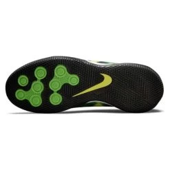 JR Nike Phantom GT2 DF SW IC Soccer Shoe - Black/Mtlc Platinum/Green Strike -Shoe Zone Shop dm0740 003 phsuh000