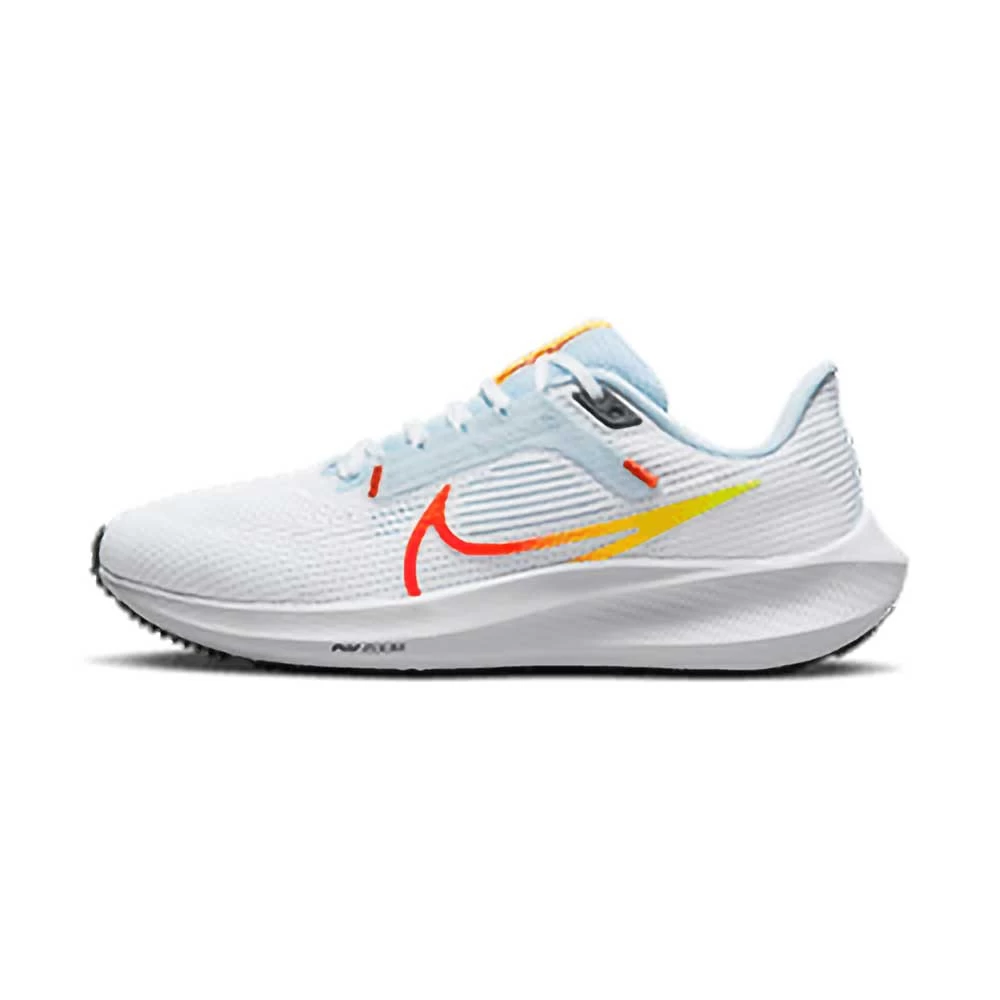 Nike Women's Air Zoom Pegasus 40 Running Shoe- White/Picante Red/Tint Blue- Regular (B) 4 Nike Women's Air Zoom Pegasus 40 Running Shoe- White/Picante Red/Tint Blue- Regular (B) - Image 2