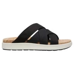Keen Women's Elle Mixed Slide - Black/Birch - Regular (B)