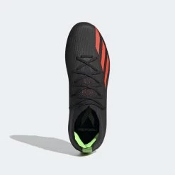 ADIDAS Youth JR X SpeedPortal 1 FG Soccer Shoe - Core Black/Solar Red/Solar Green -Shoe Zone Shop f2f603dec33d4701947fae9e00fded8f 9366
