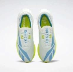 Reebok Men's Floatride Energy X Running Shoe - Opal Glow / Acid Yellow / Essential Blue- Regular (D) -Shoe Zone Shop floatride5