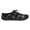 Keen Women's Howser III Slide Shoe - Black Plaid/Steel Grey - Regular (B) -Shoe Zone Shop howser2