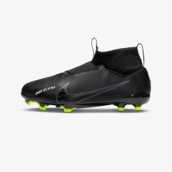 Nike Youth Zoom Mercurial Superfly 9 Academy FG Soccer Shoe/MG - Black/Dk Smoke -Shoe Zone Shop jr zoom mercurial superfly 9 academy fg mg little big kids multi ground soccer cleats gkHzHn
