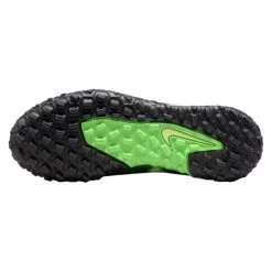 Nike JR Phantom GT2 DF SW TF Soccer Shoe - Black/Mtlc Platinum/Green Strike 15 Nike JR Phantom GT2 DF SW TF Soccer Shoe - Black/Mtlc Platinum/Green Strike -Shoe Zone Shop nike phantom gt2 academy df tf sw jr dm0741 003 football shoes green multicolor green 6 790x790 1