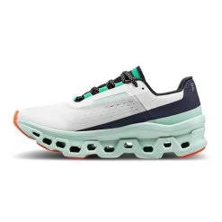 On Running Women's Cloudmonster Running Shoe - Undyed-White/Creek - Regular (B) -Shoe Zone Shop webimage B0644135 7E2E 4A1C 84566145F9E8CA6A