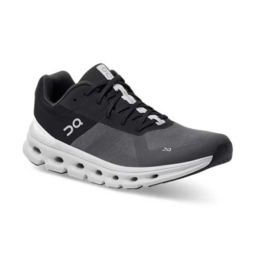 On Running Men's Cloudrunner Running Shoe - Eclipse/Frost - Regular (D) 4 On Running Men's Cloudrunner Running Shoe - Eclipse/Frost - Regular (D) - Image 2