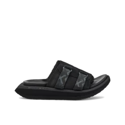 Women's KO-Z Slide Sandal - Black/Dark Grey- Regular (B)
