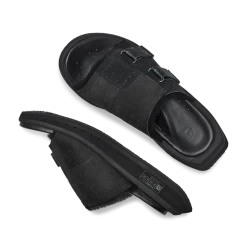 Women's KO-Z Slide Sandal - Black/Dark Grey- Regular (B) 16 Women's KO-Z Slide Sandal - Black/Dark Grey- Regular (B) -Shoe Zone Shop womens ko z slide black dark grey 6 800x f03f8fb0 e261 4eeb a4fd 97d30073f373