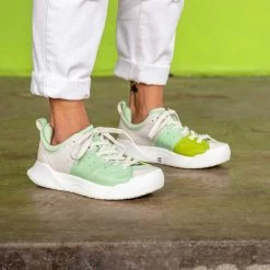 Women's X-SCAPE NBK Low Sneaker - Blanc/Mint - Regular (B) -Shoe Zone Shop womens x scape nbk low blanc mint ls 4 800x 37d8e0d7 c676 4d7e a7de 47cbb04b1355
