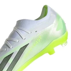 Unisex Adidas X CRAZYFAST.2 FG Soccer Shoe - White, Core Black, Lucid Lemon - Regular (D) 13 Unisex Adidas X CRAZYFAST.2 FG Soccer Shoe - White, Core Black, Lucid Lemon - Regular (D) -Shoe Zone Shop zapatos adidas x crazyfast 2 firm ground boots hq4533 ftwwht cblack luclem 0000302546732 5
